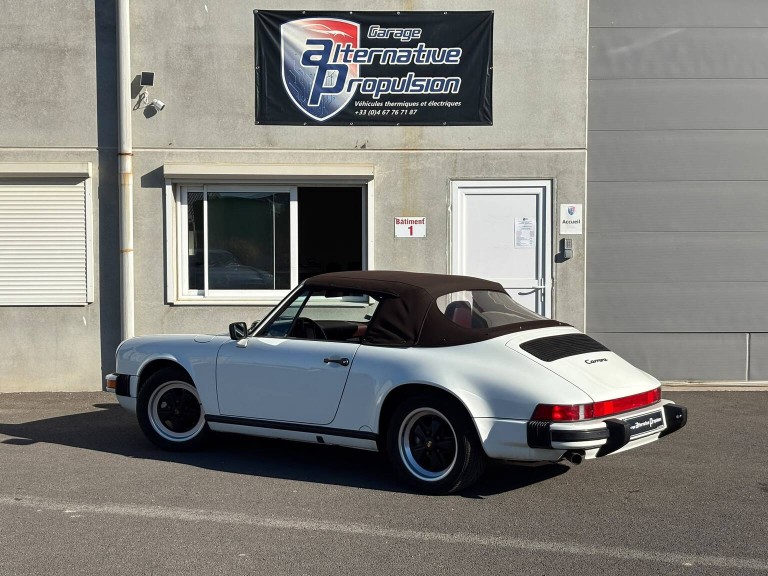 Porsche 911 Type G 3,2L Cabriolet BVM