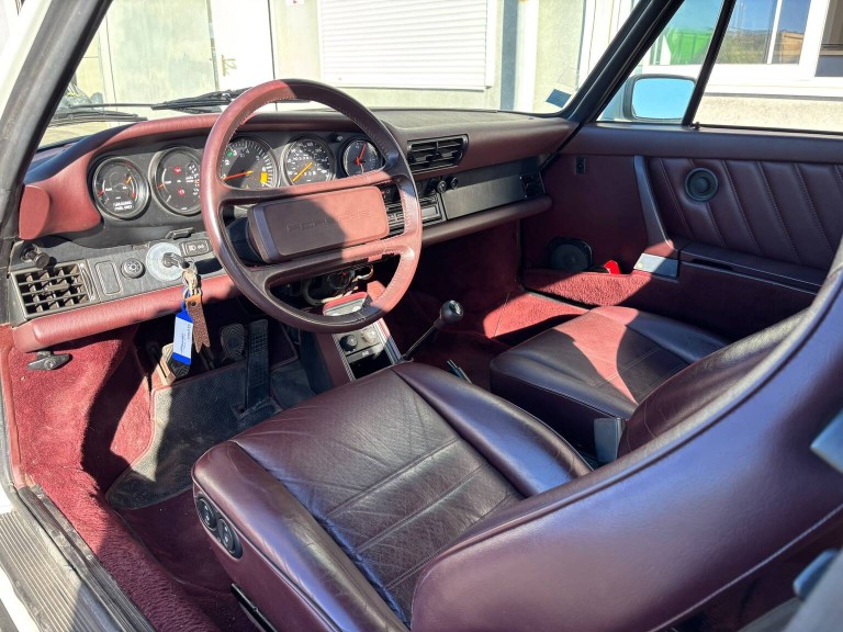 Porsche 911 Type G 3,2L Cabriolet BVM