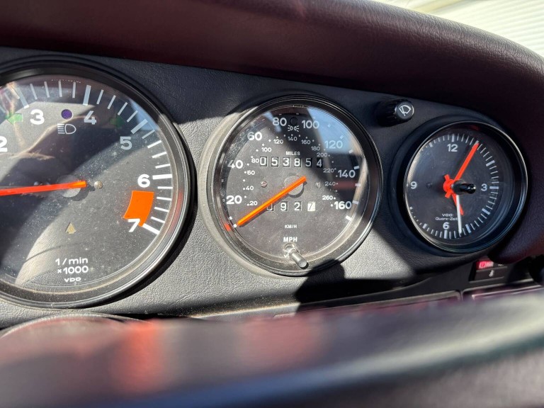 Porsche 911 Type G 3,2L Cabriolet BVM
